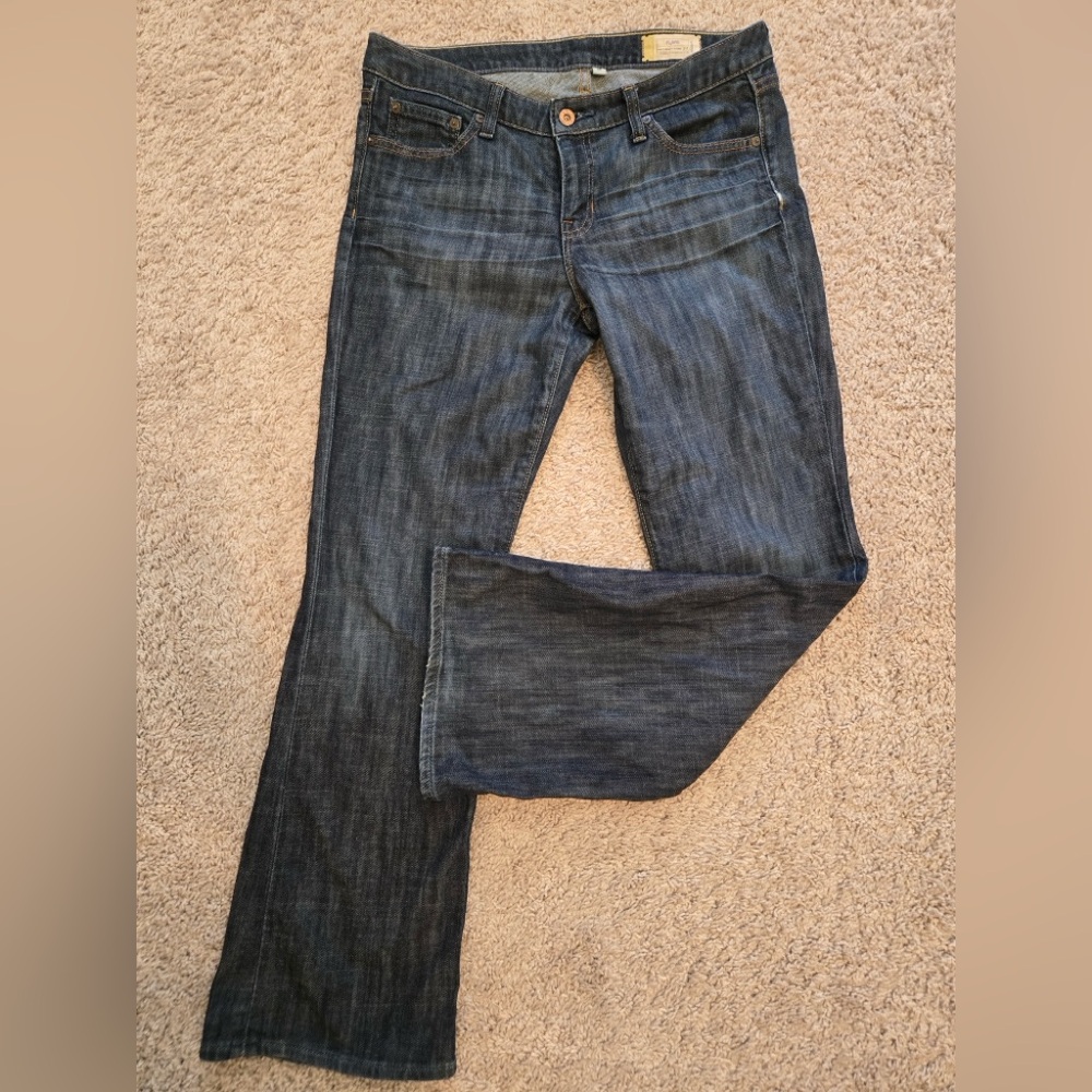 Vintage GAP Women's Boot Cut Jeans in Dark Blue